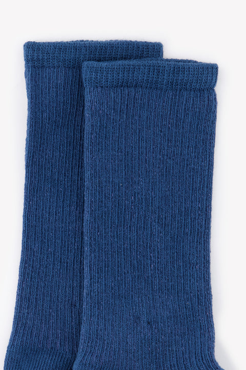 Chaussettes -  bleu coton - Image principale