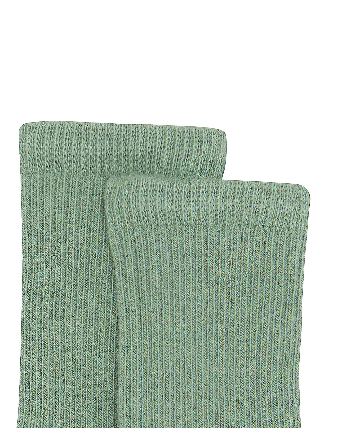 Lot 2 Socks - green/blue ribs Baby