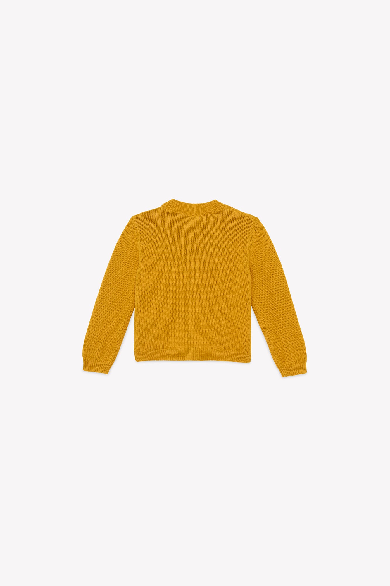 Cardigan  - Bernard Tricot Cable Yellow
