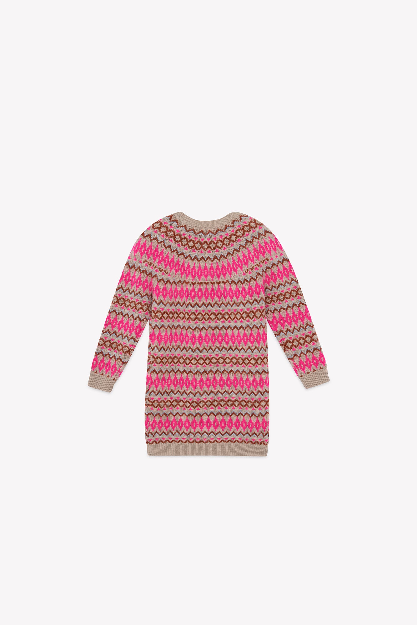 Robe - Jaelys jacquard trico rose
