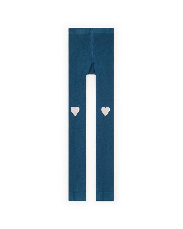 Legging - bleu à cœur - Image principale