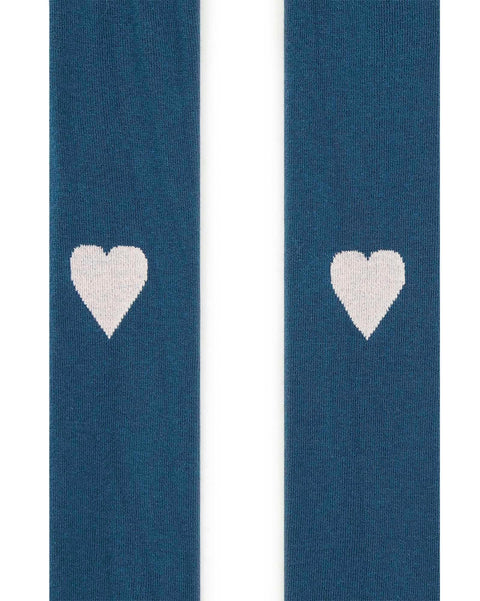 Legging - bleu à cœur - Image principale