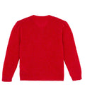 Cardigan - Bernard Red knitted Cable