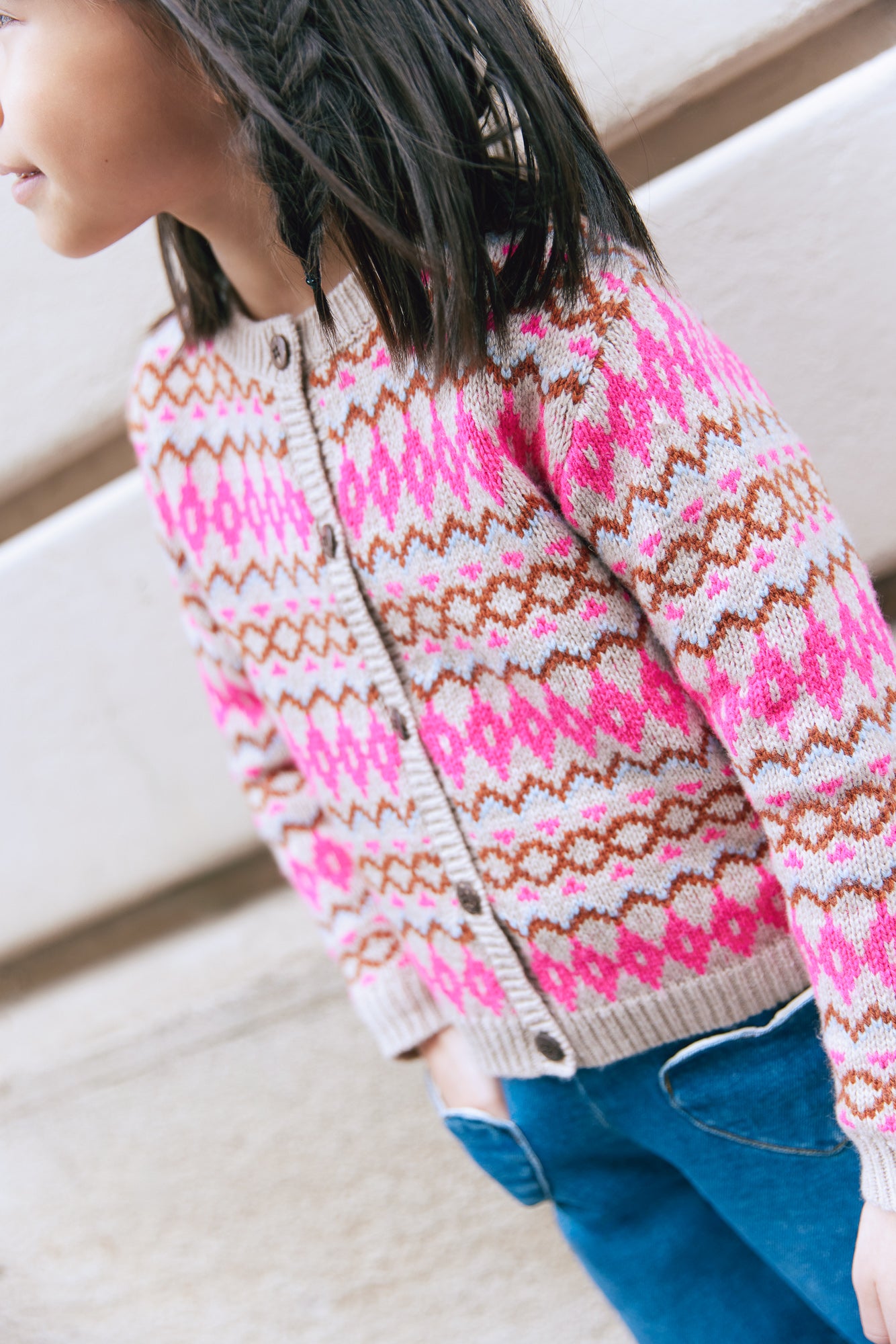 Cardigan - Lilou Jacquardmulticolored