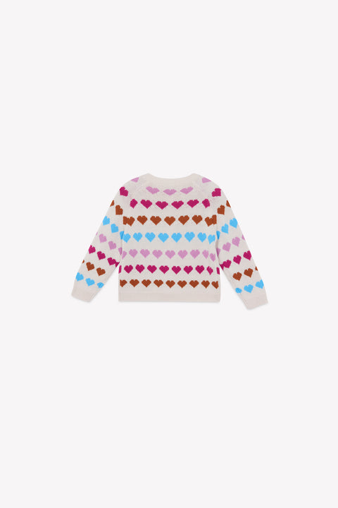 Cardigan - Lilou ecru - Image principale