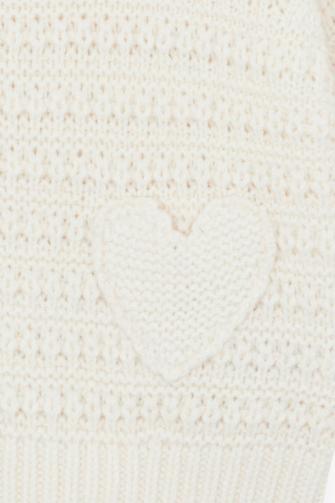 Cardigan - Jenna Cream Bonton - Image principale