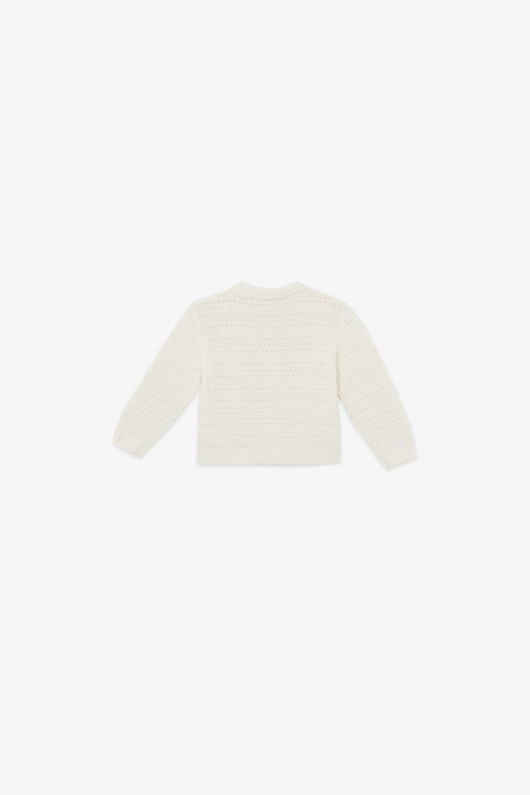 Cardigan - Jenna Cream Bonton - Image principale