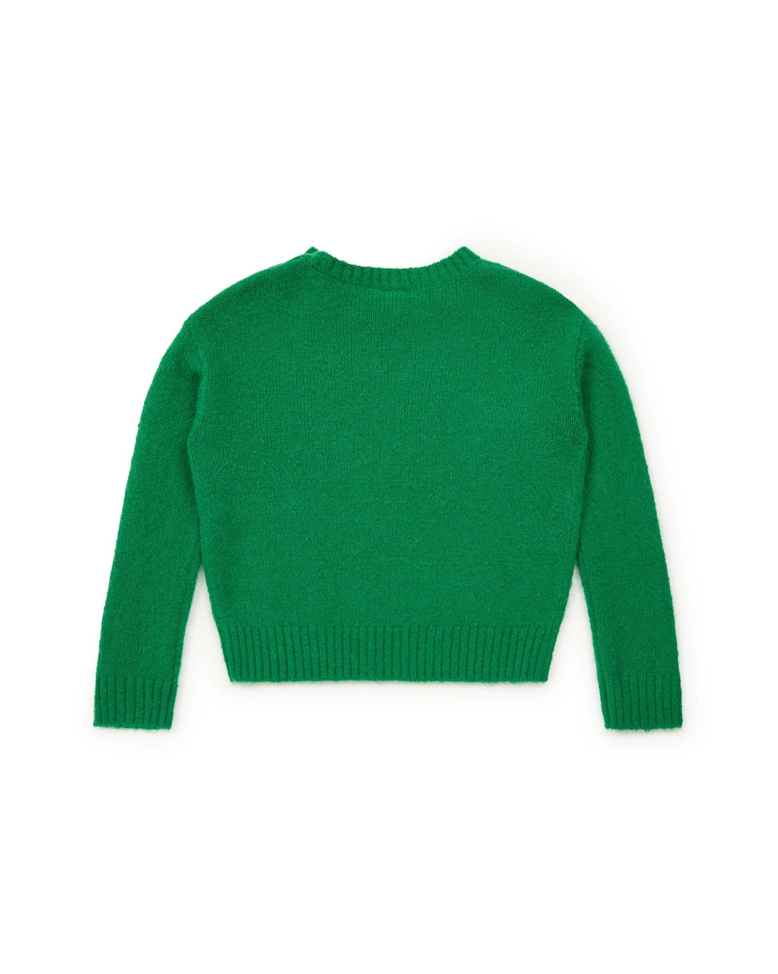 Pull Mistyheart vert en maille