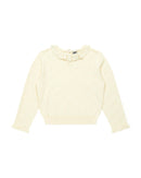 Sweater - Froufrou Beige in opening knitting