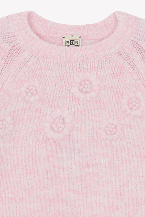 Sweater - Jessie Flower Peach Whip - Image principale