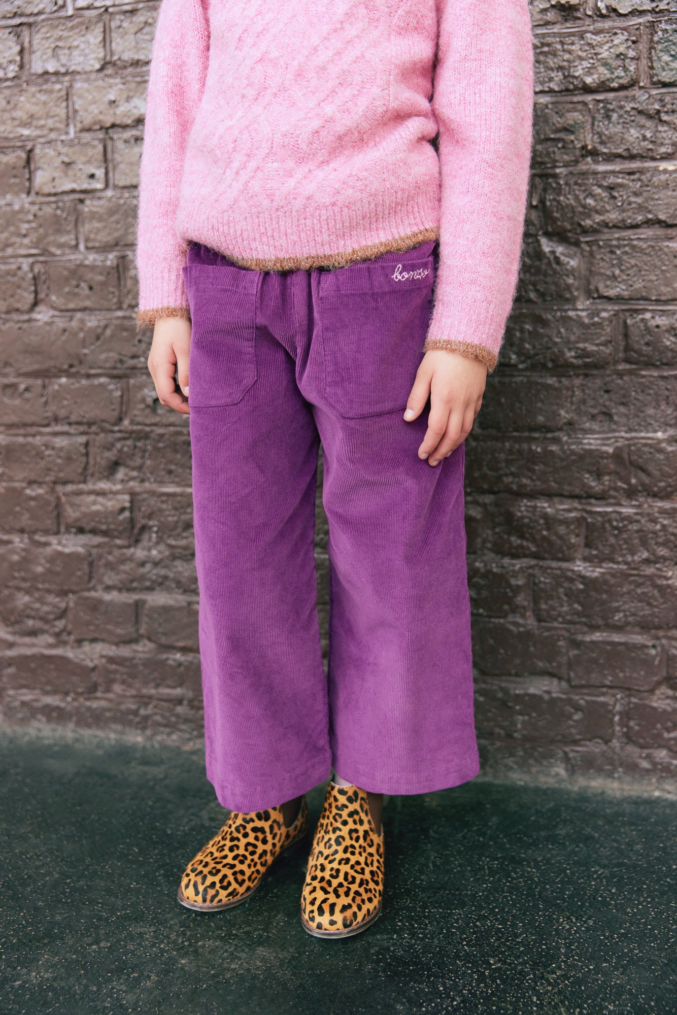 Pull - Josie torsadé rose