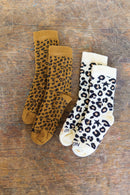 Lot de 2 chaussettes -  Léopard