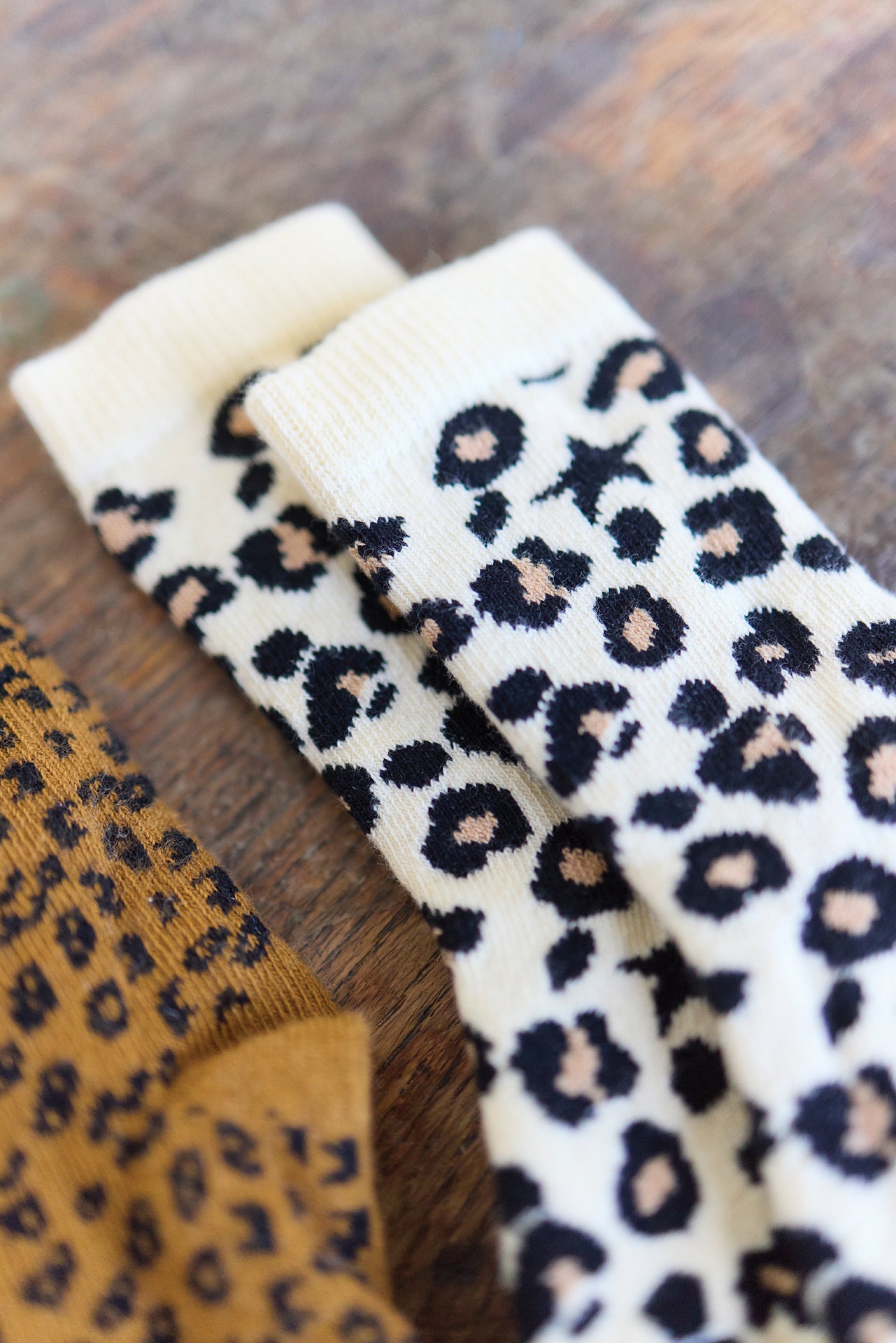 Lot de 2 chaussettes -  Léopard