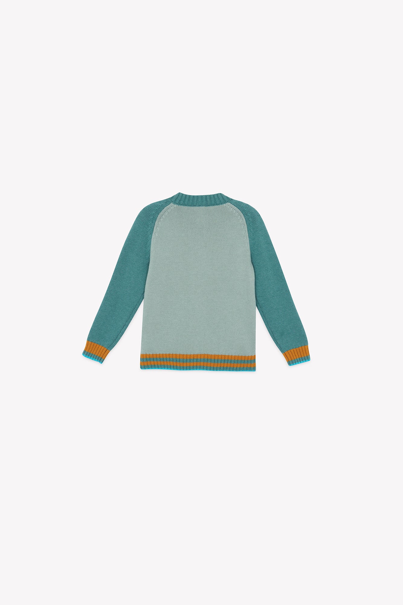 Cardigan - Teddy bonton vert clair