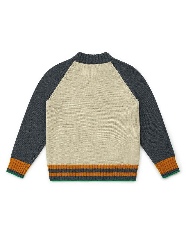 Cardigan - Teddy Grey in a knit - Image alternative