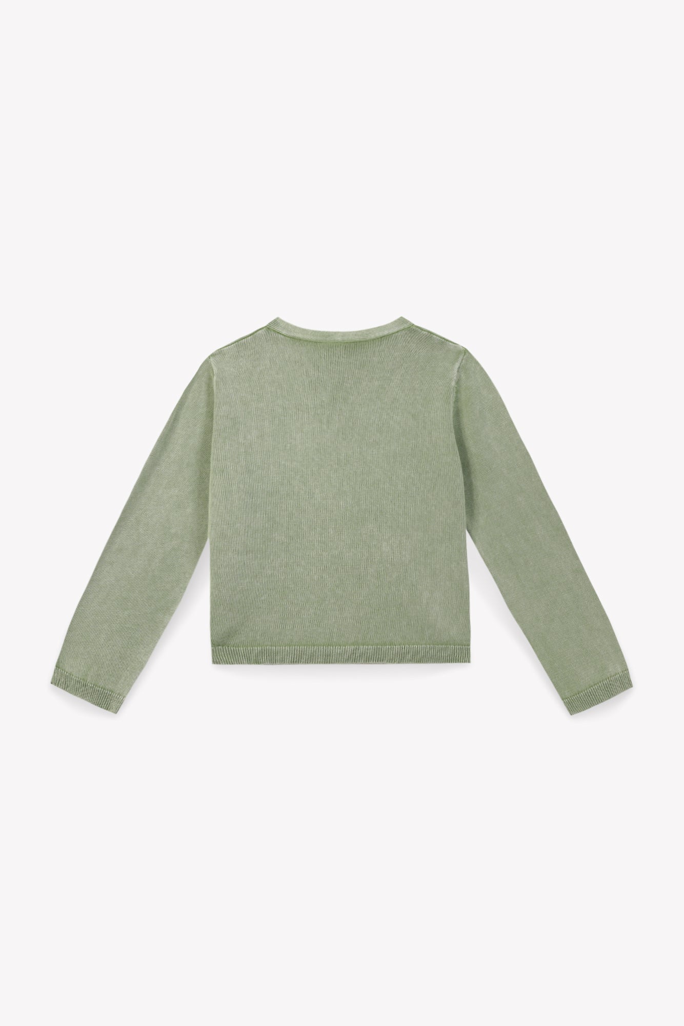 Cardigan -Leon Green GOTS organic cotton