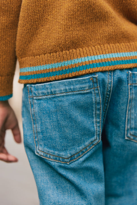 Trousers - Denim crash - Image principale