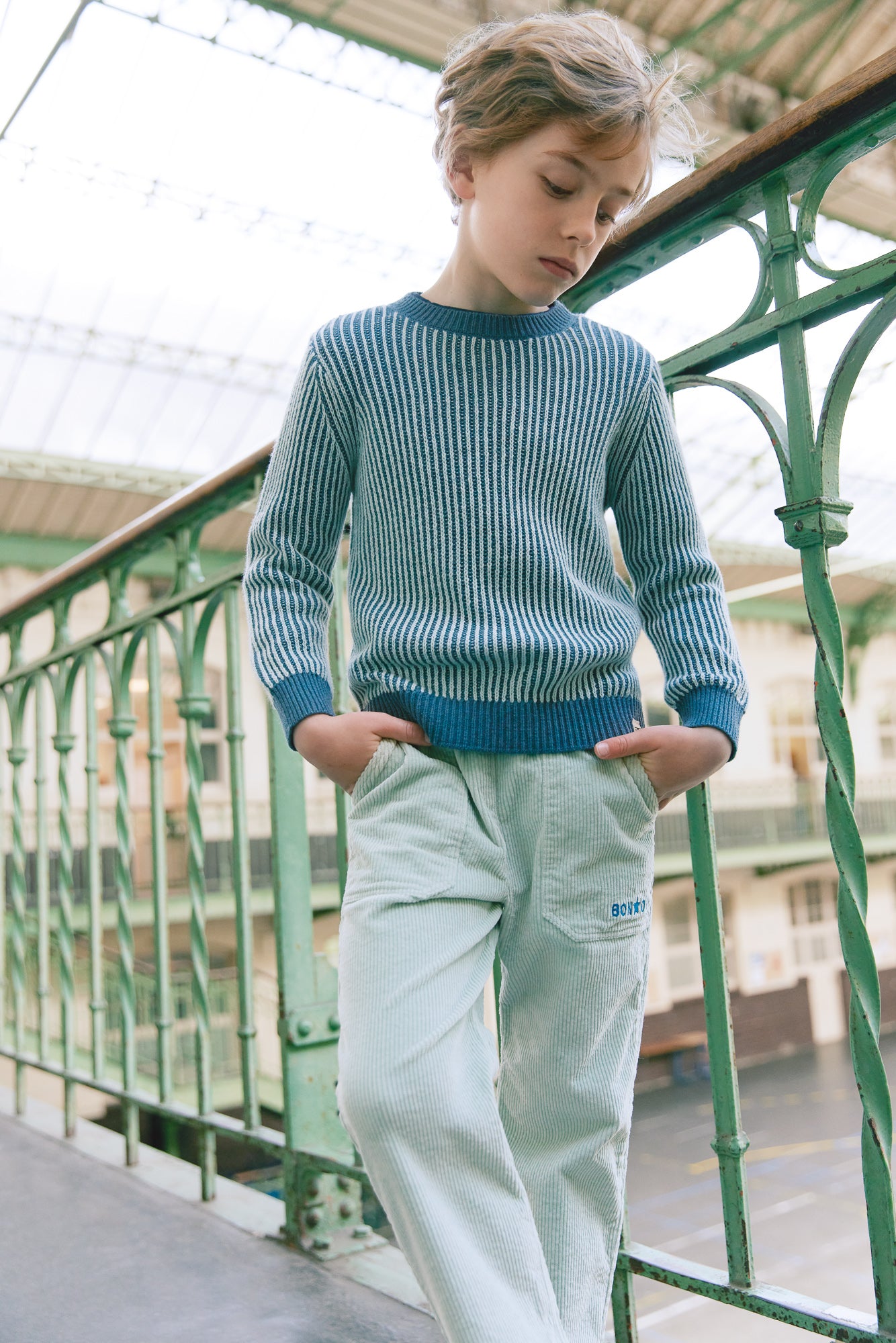 Pull - Paulo bleu malibleu