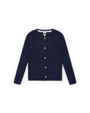Cardigan - Sheep Blue in rib knitting