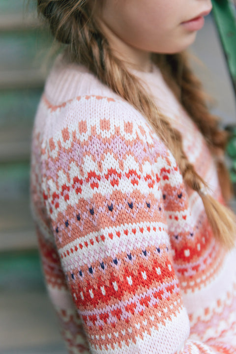 Sweater - Joris Jacquardpeach - Image principale