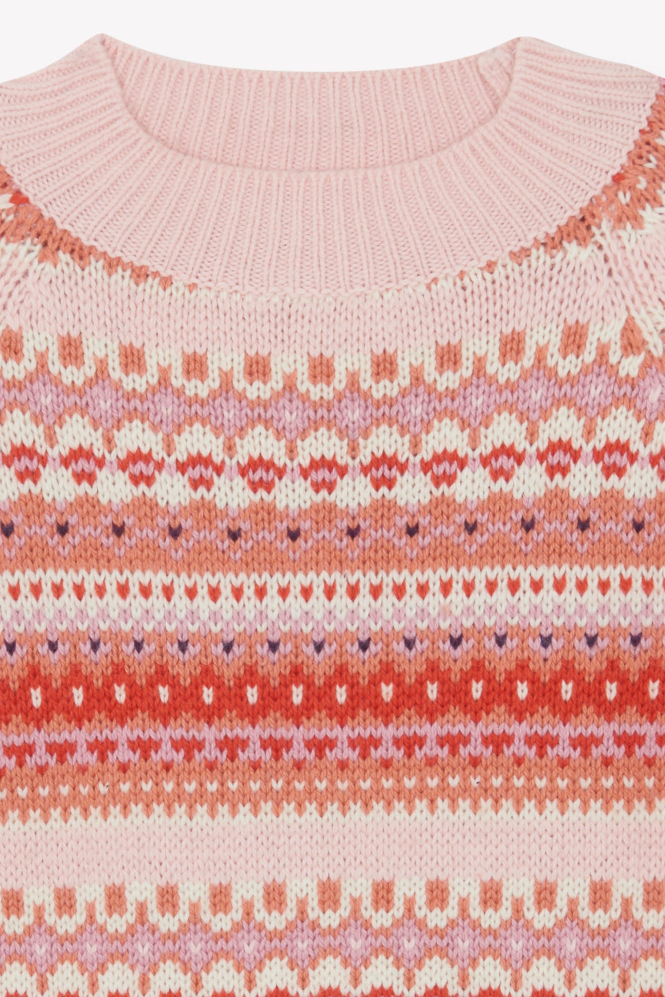 Sweater - Joris Jacquardpeach