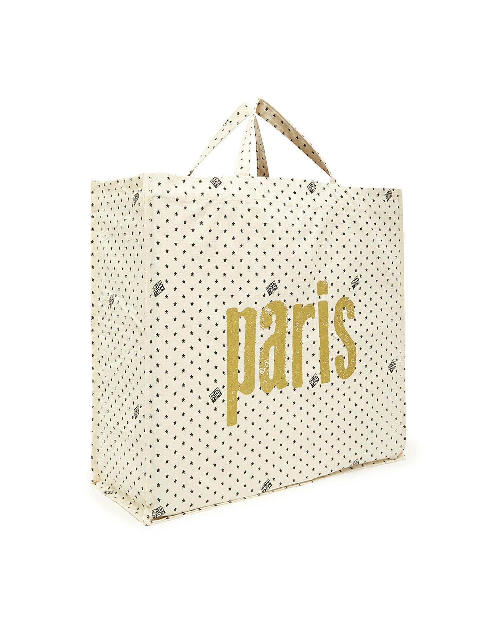 Cabas Paris Doré
