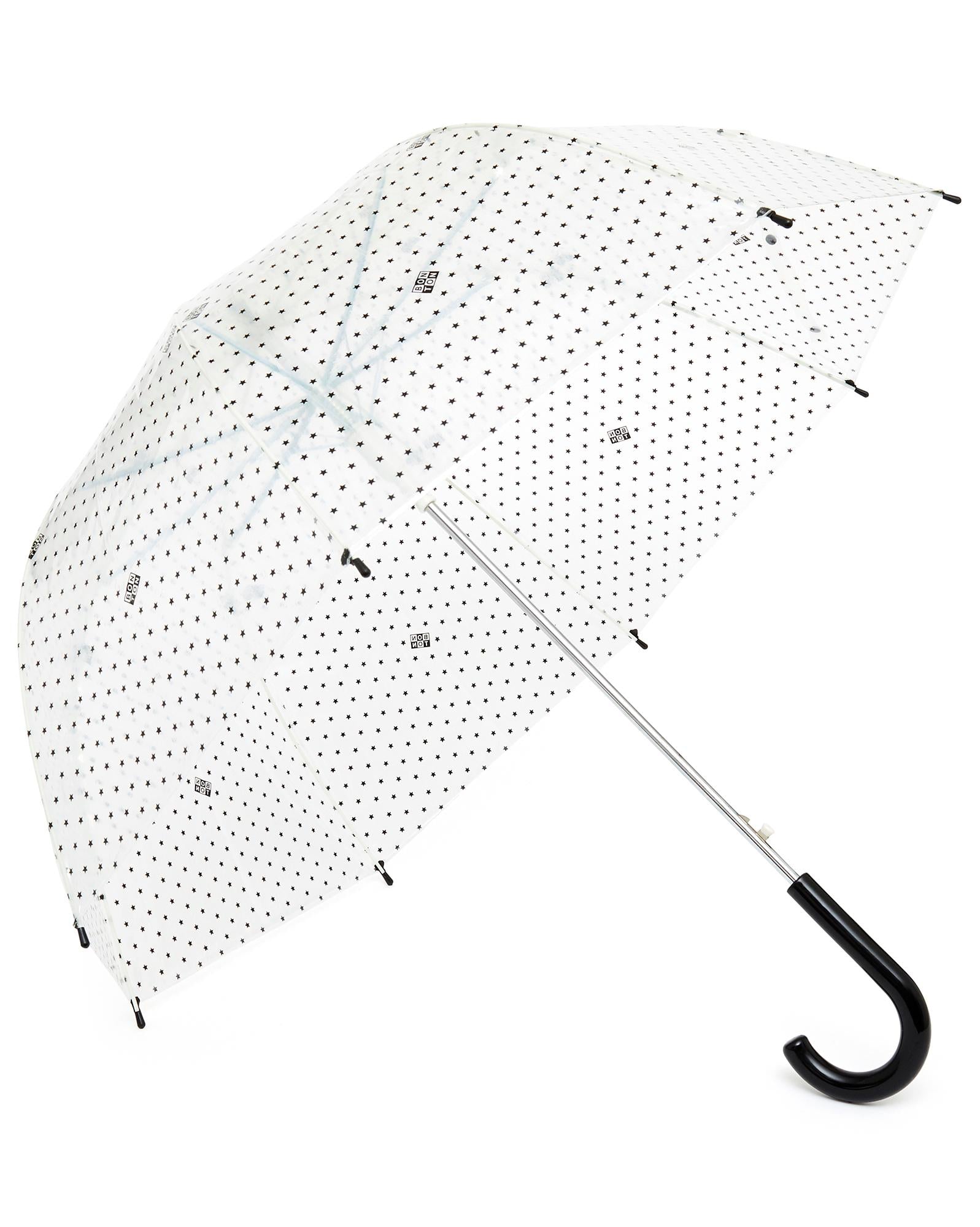 Parapluie Bonton noir Adulte
