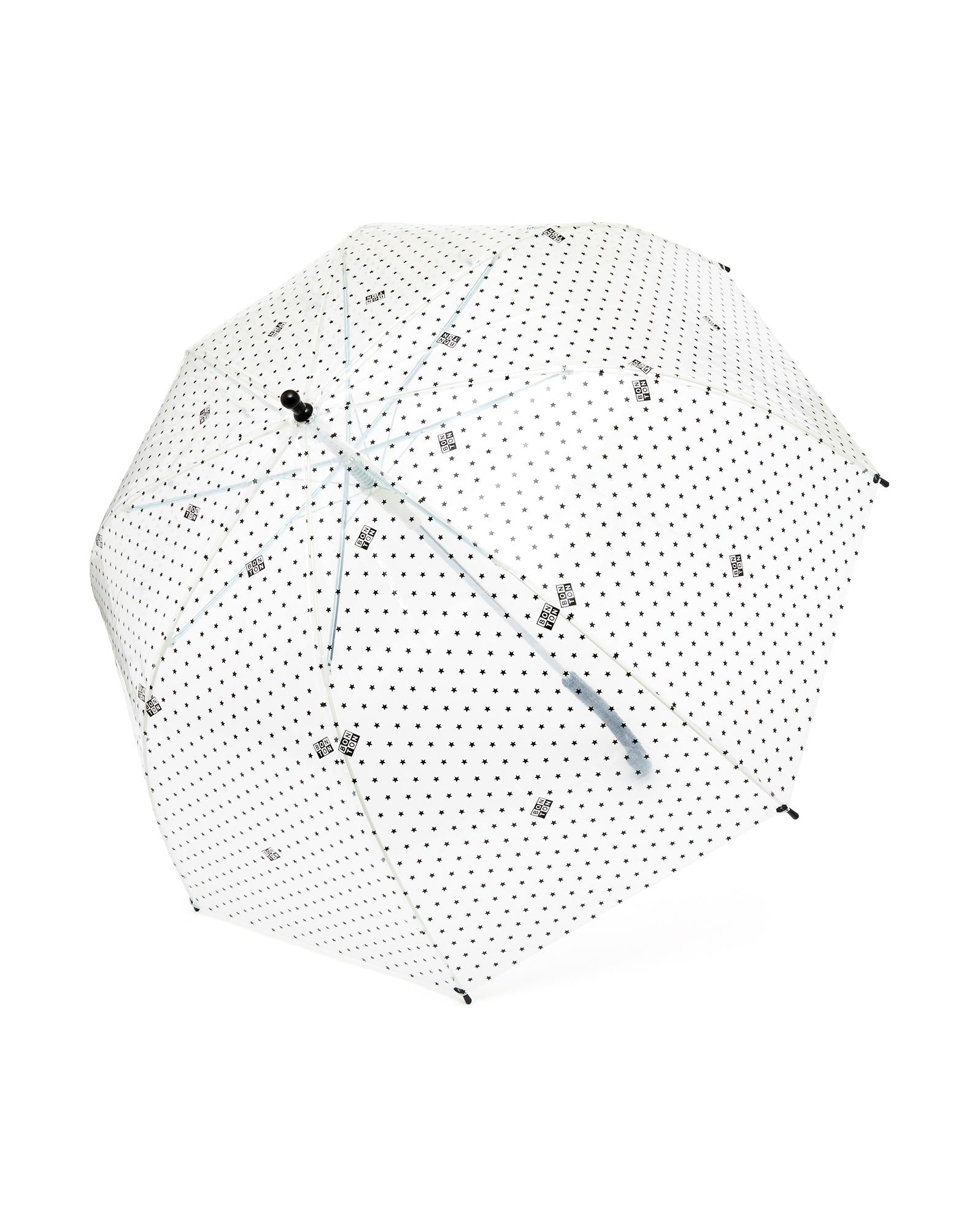 Parapluie Bonton noir Adulte