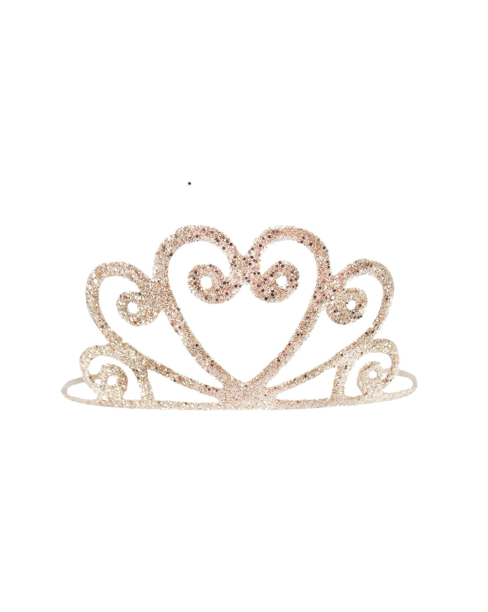 Diadème princesse dorée