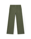 Trousers - Batcha Green Organic cotton gauze