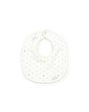 Bavoir - all over bleu Bébé coton