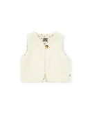 Cardigan Sandless - Betibb Beige Baby polar