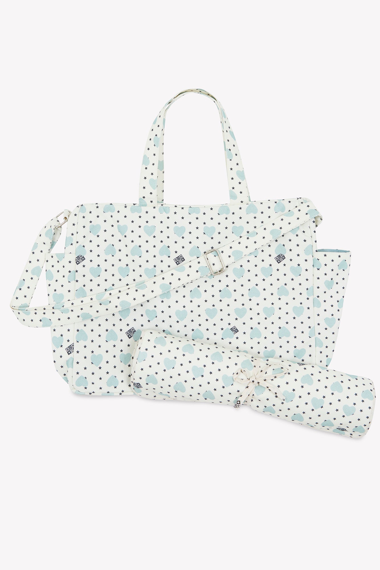 Changing shopping bag Blue Baby cotton