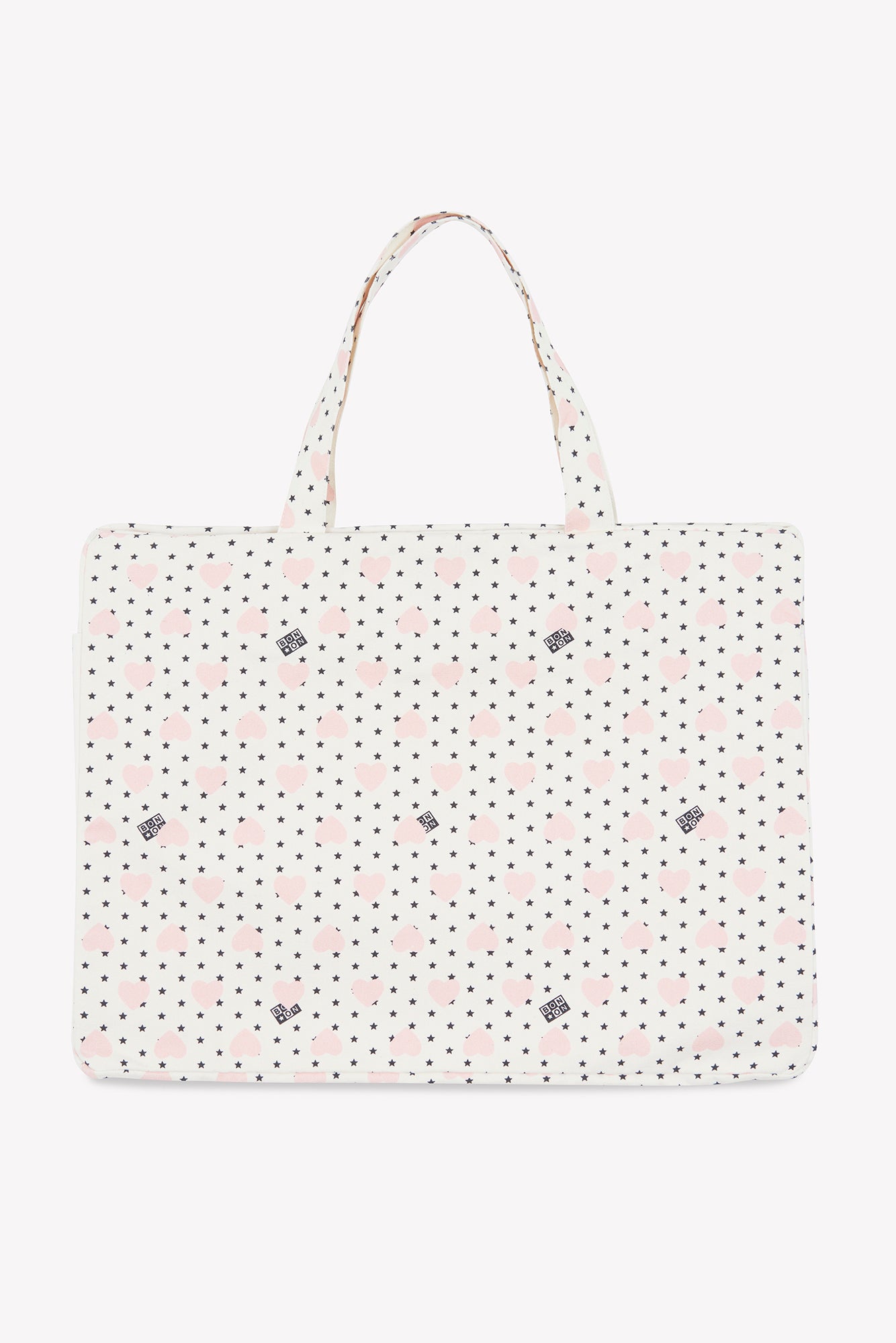 Cabas à langer rose Bébé coton