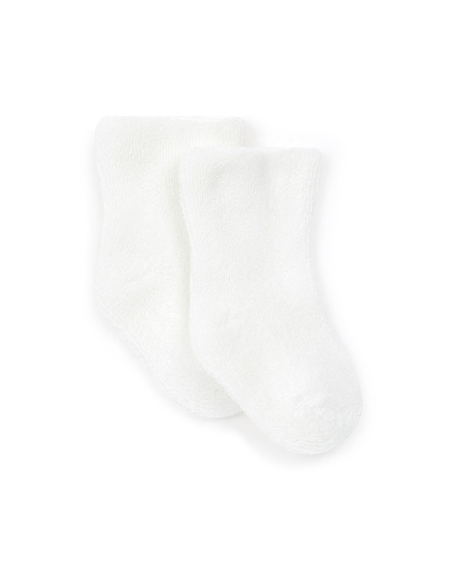 Chaussettes bouclette beige Bébé