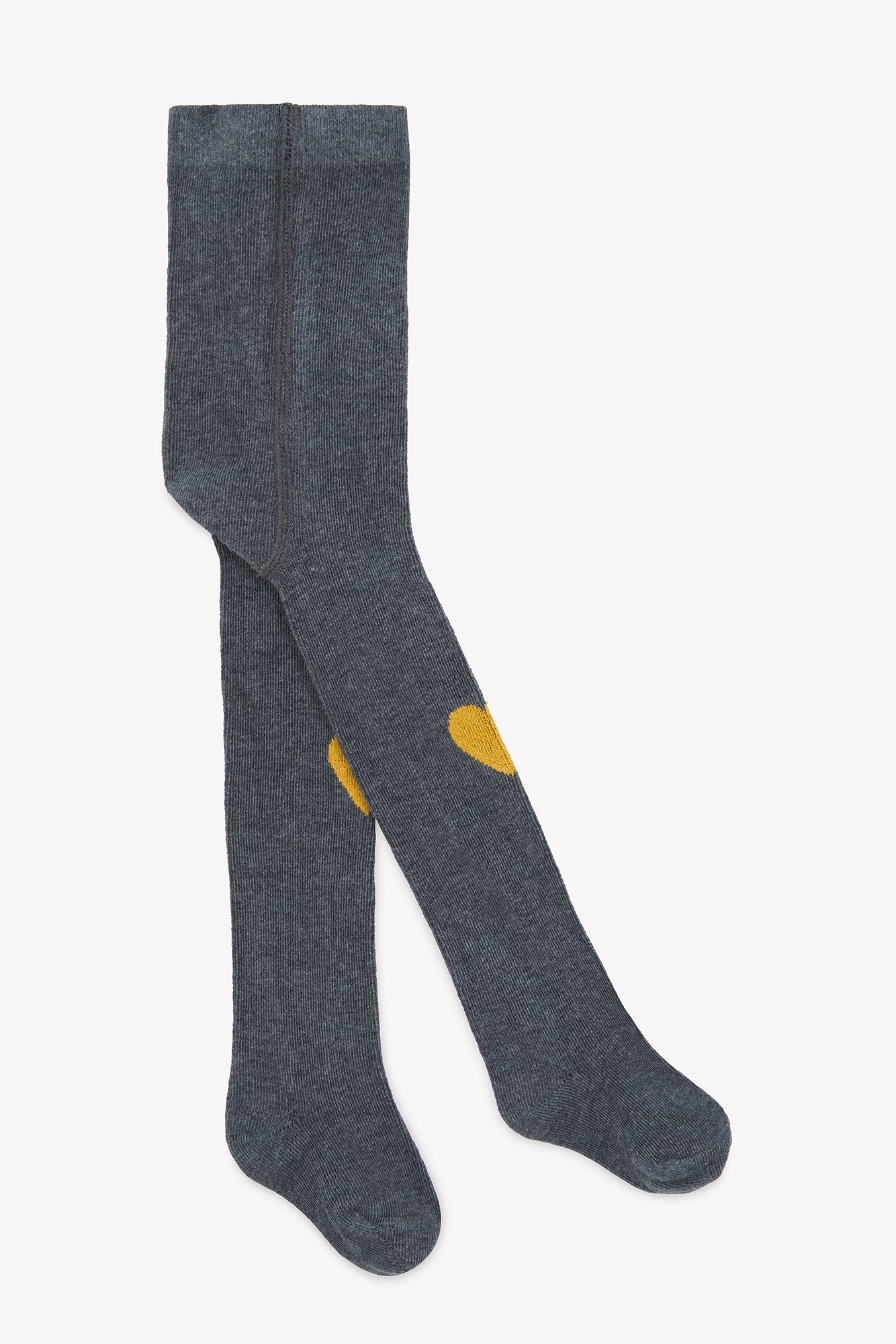 Collants - gris coeur