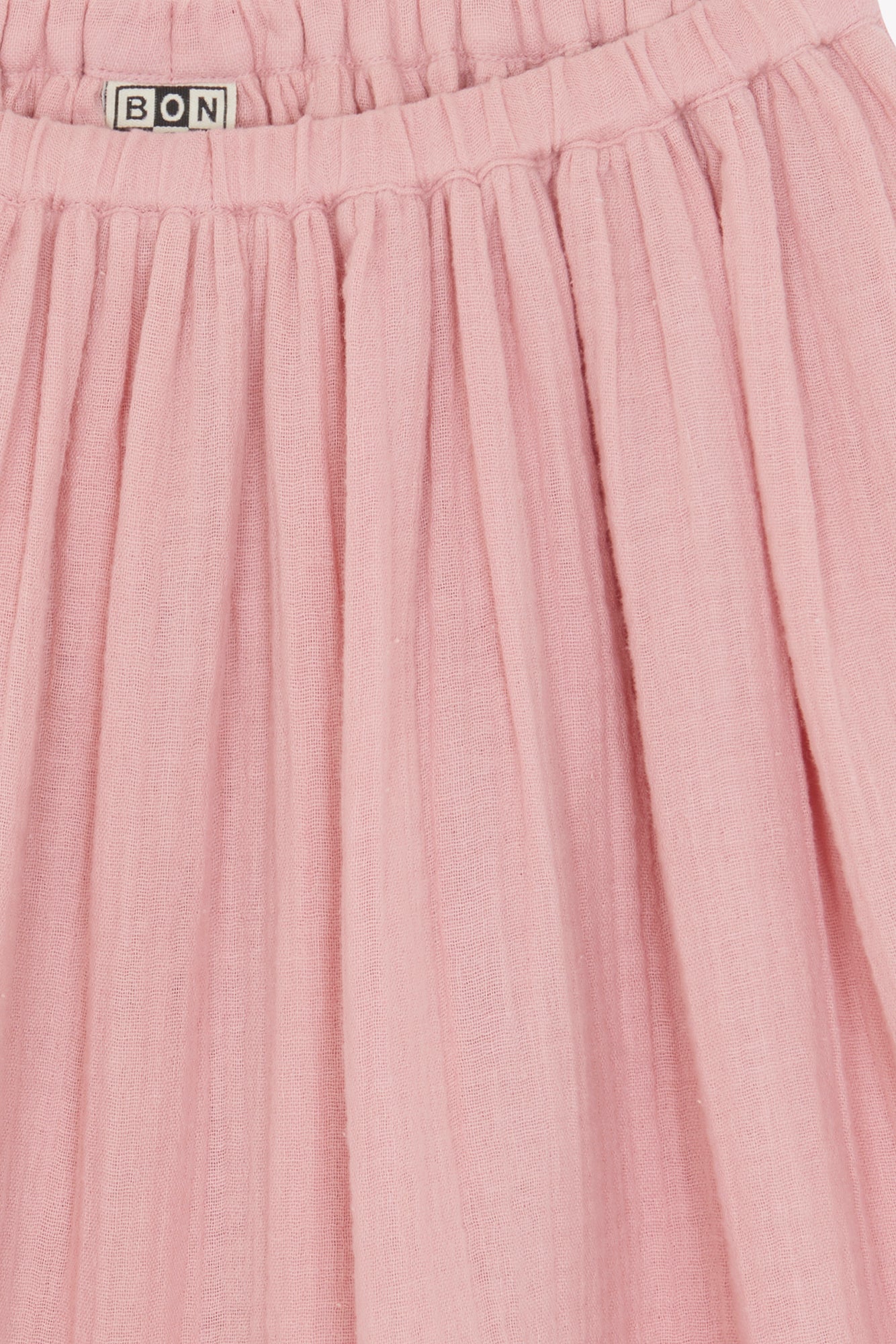 Skirt Raspberry Pink GOTS certified organic cotton gauze