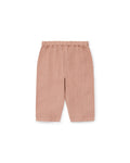 Pantalon - Futur rose Bébé gaze de coton biologique certifié GOTS