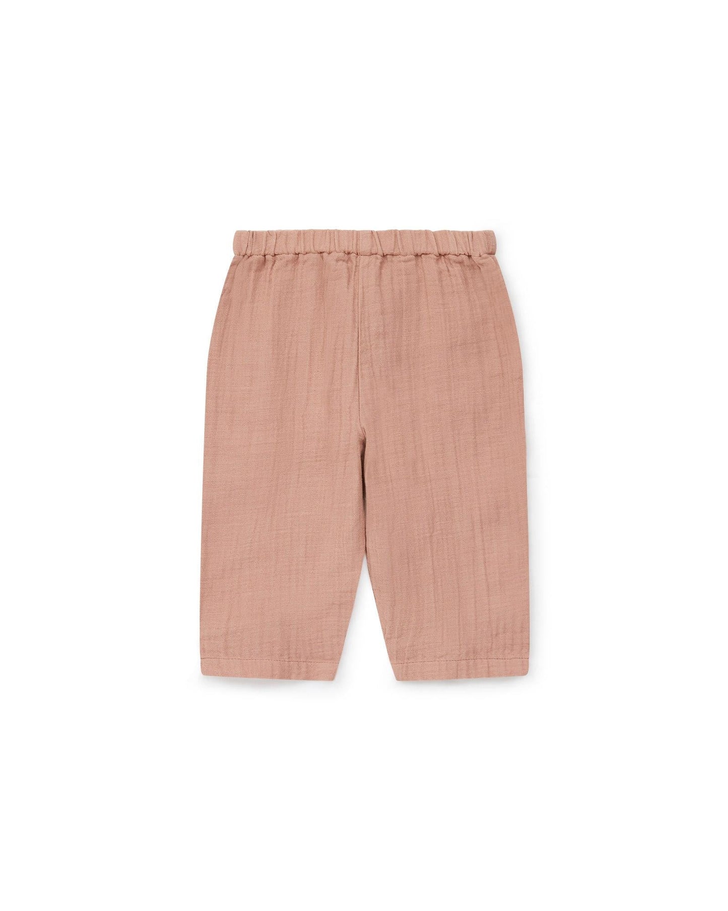 Trousers - Future Pink Baby GOTS certified organic cotton gauze