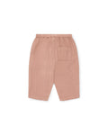 Pantalon - Futur rose Bébé gaze de coton biologique certifié GOTS