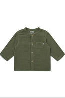 Chemise - Inter verte Bébé en gaze 100% coton biologique certifié GOTS