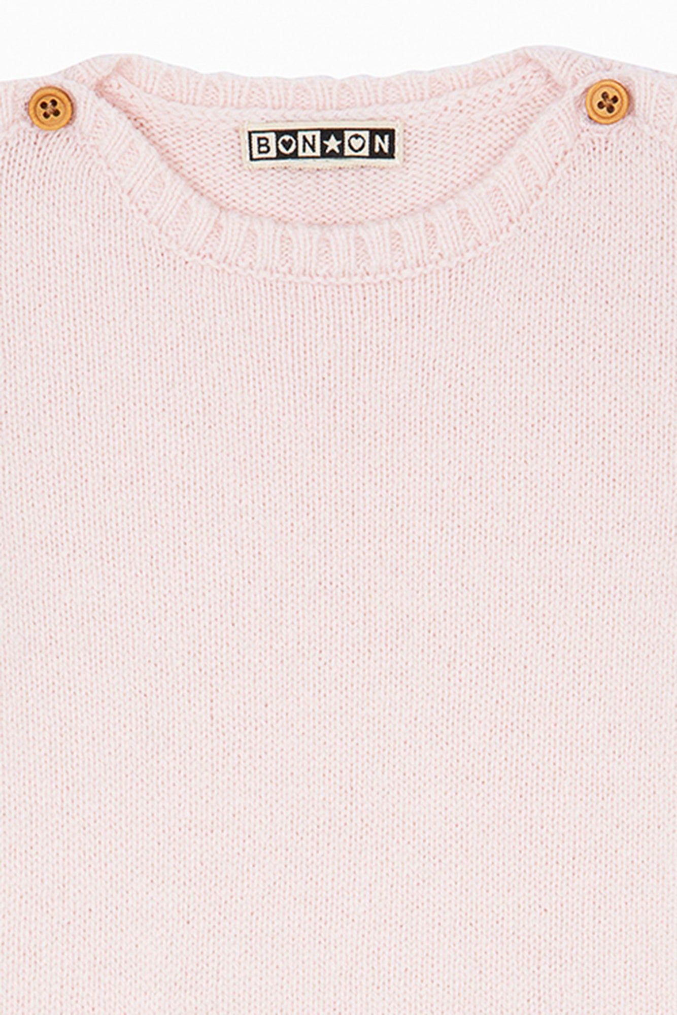 Combinaison - Naissance rose Bébé en laine
