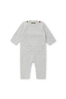 Combinaison - Naissance grise Bébé en laine
