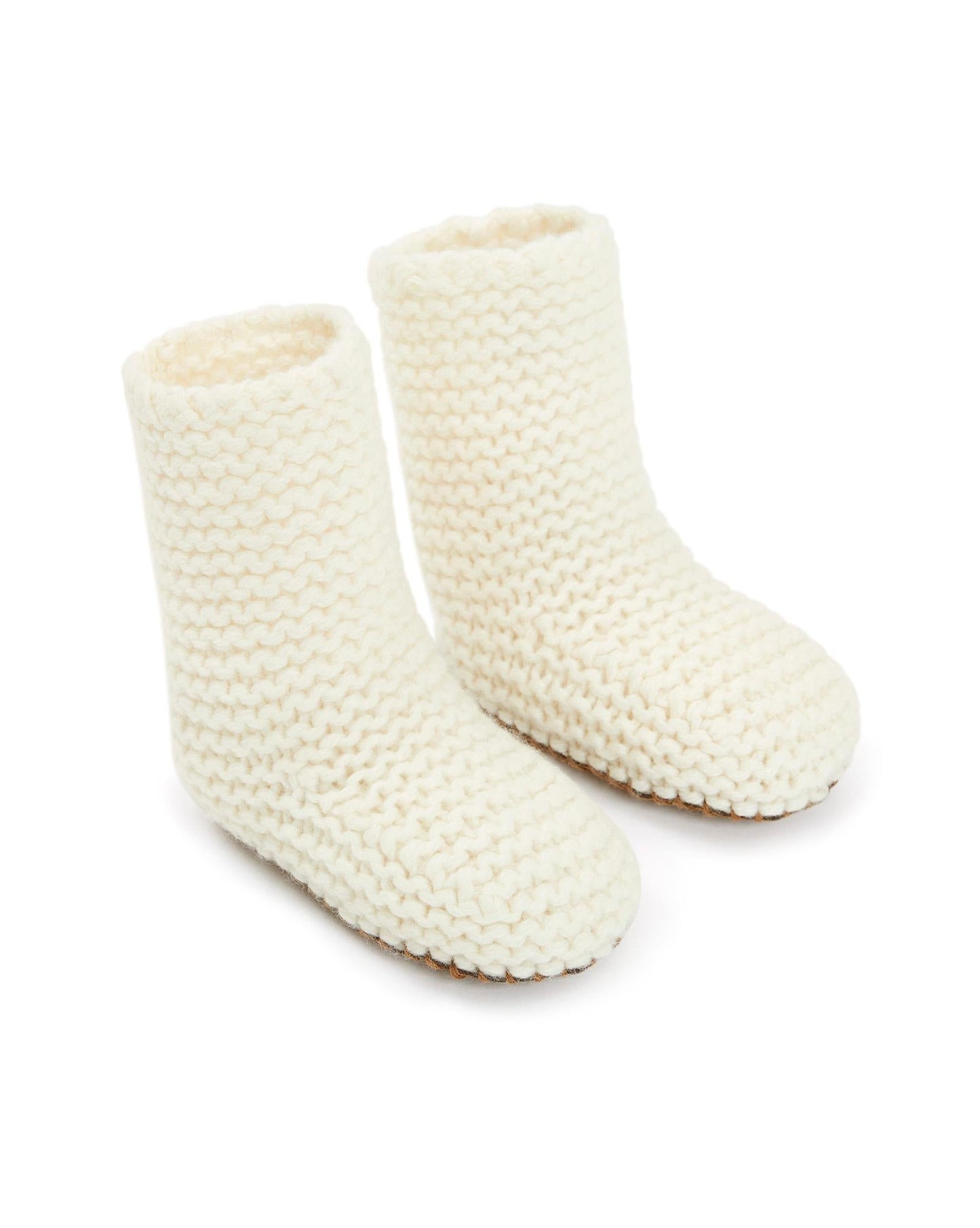 Slippers - Beige Baby in Wool