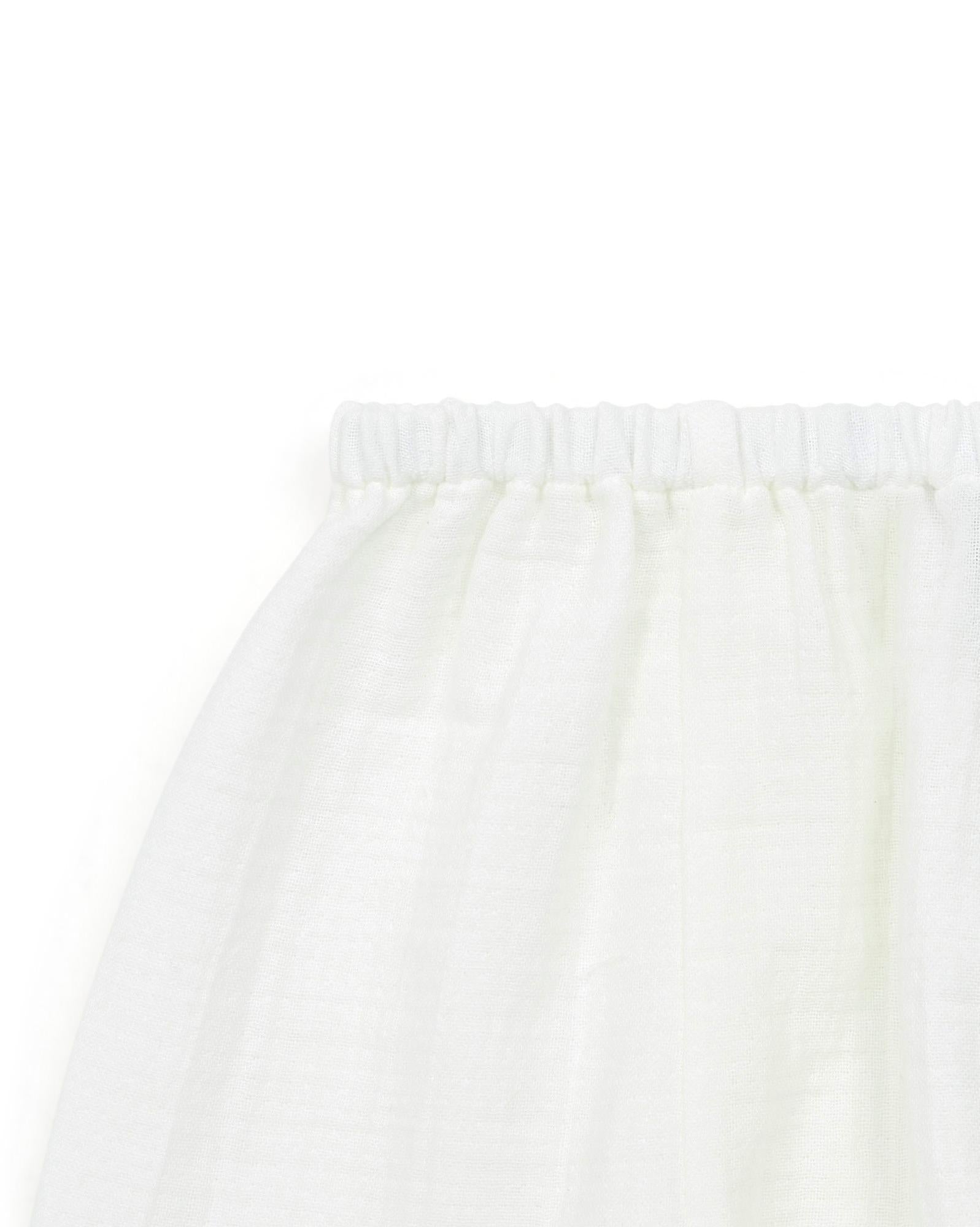 Pantalon Laos beige Bébé en 100% coton biologique certifié GOTS