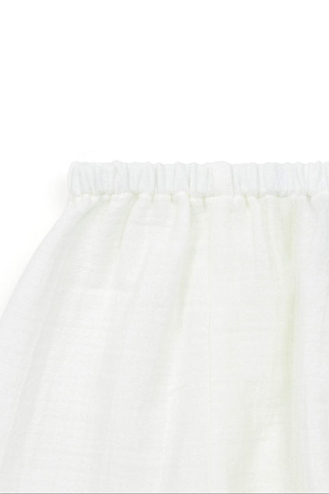 Trousers - Laos Beige Baby in 100% organic cotton certified GOTS - Image principale