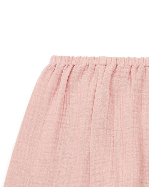 Trousers - Laos Pink Baby in 100% organic cotton certified GOTS - Image principale