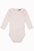 Body - de naissance Colerette rose Bébé en 100% coton biologique certifié GOTS