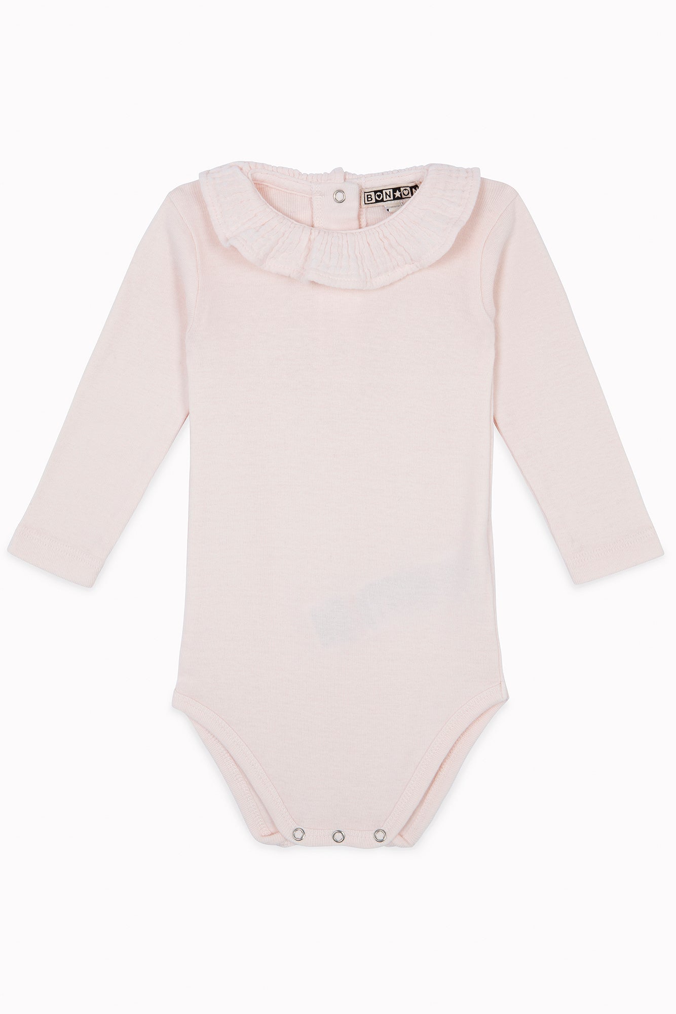 Body - Naissance Colerette rose Bébé coton biologique