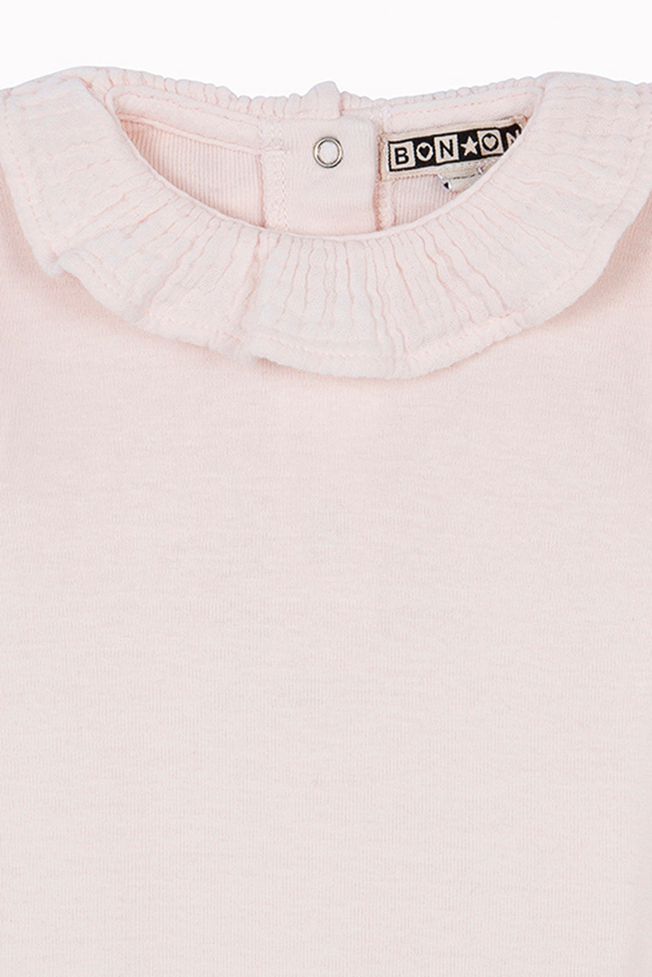 Body - Naissance Colerette rose Bébé coton biologique